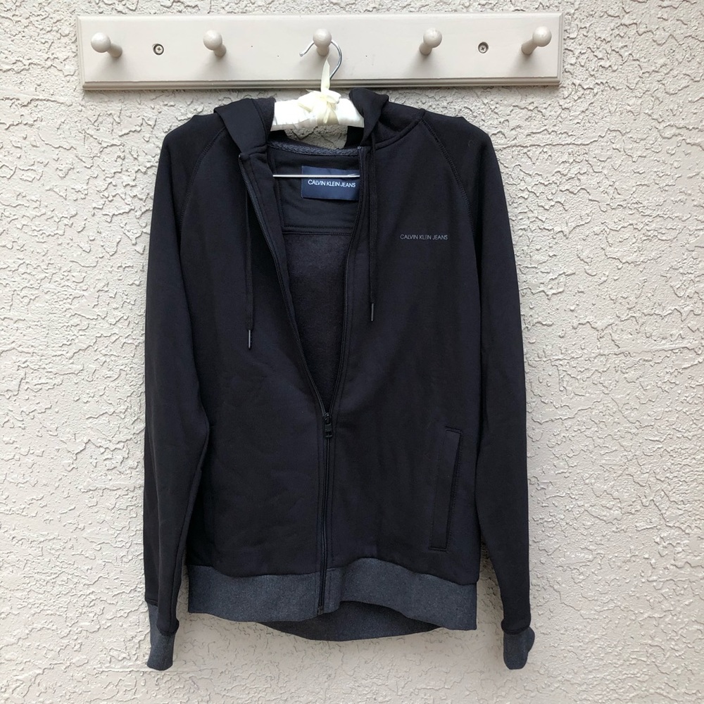 NWT Calvin Klein Jeans Zip Up Hoodie Size Medium